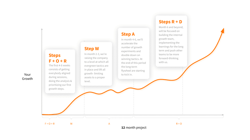 F.O.R.W.A.R.D. methodology timeline overview